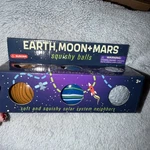Aurora Toys Engaging Earth, Moon, Mars Balls (3) Toy-squishy Stress Relief Kids. Fixed Price $22.00.