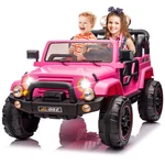 Joyldias Pink 12V Electric Battery Kids Ride On Car Toy Speed Led MP3 W/remote. Fixed Price $199.99.