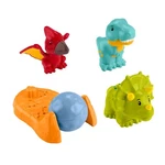 Nip Fisher Price Little People Friendly Dinosaurs T-rex Triceratops Pterodactyl. Fixed Price $24.95.