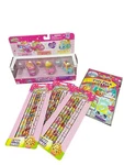 Shopkins Lot Cutie Cars Series 2 Dessert Drivers Collection Pencils Play Pack. Fixed Price $34.99.