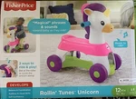 Fisher-price Rollin' Tunes Unicorn With Music, Phrases, & Sounds 2WAYS Rise Play. Fixed Price $58.99.