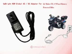 6V Ac/dc Adapter For Lil Rider Wheel Battery Powered Bike Charger. Fixed Price $5.99.