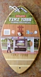 Tiki Toss Deluxe Hook And Ring Game 100% Bamboo Wood Football Edition New. Fixed Price $14.99.
