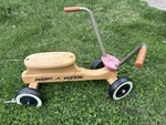 Vintage Radio Flyer Maple Wood 4-WHEEL Scooter Trike Bike Kids Ride-on Toy. Fixed Price $85.00.