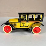 Vintage Style Tin Wind Up Taxi Cab Paya 1930S Reproduction 6 Toy Car. Fixed Price $13.59.