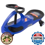 Lil' Rider Police Wiggle Car Ride-on Toy Blue, No Batteries/pedals, Ages 3+. Fixed Price $83.73.