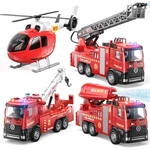 Fire Truck Toy 4 Pack Light Sound Sprinkler Pump Red Toddler Boys 1-3 3-5 Year. Fixed Price $59.99.