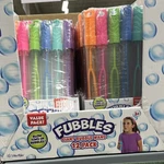 Little Kids Giant Bubble Wand 12 Pack Assorted Colors Ages 3+. Fixed Price $20.95.